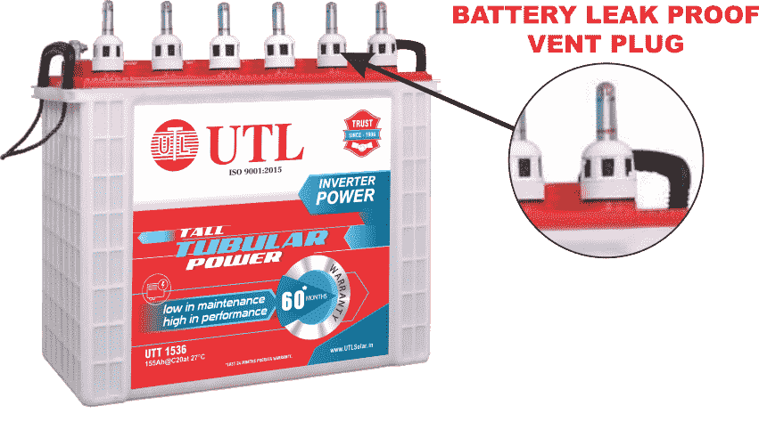 Inverter Batteries Leak Proof Vent plug