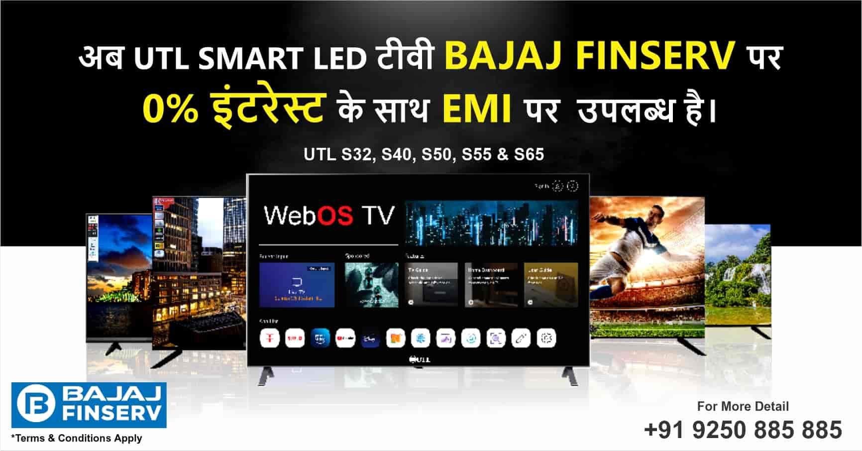 UTL Smart LED TV on EMI