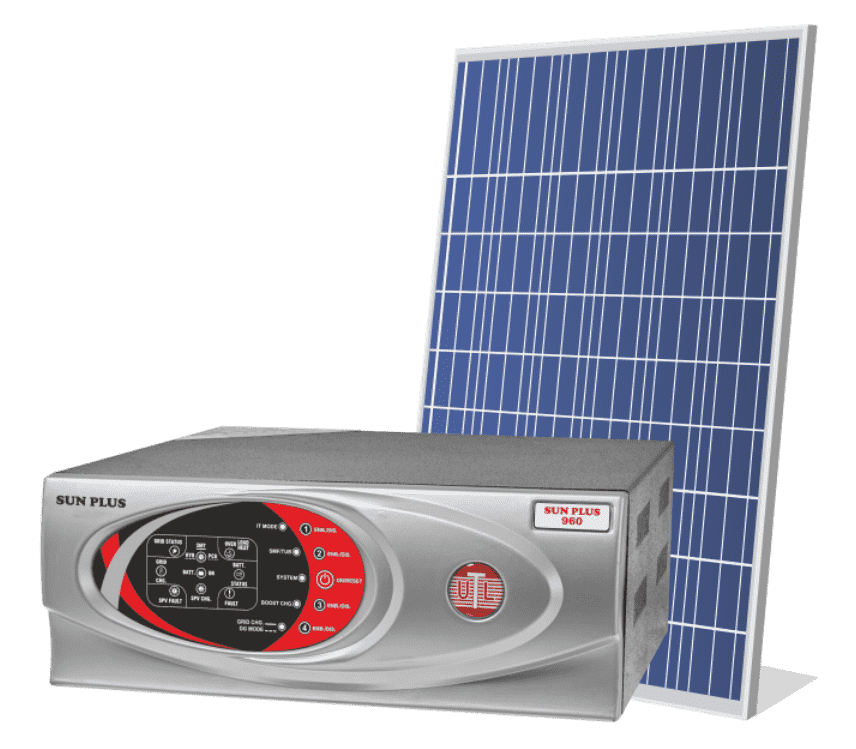Solar Inverter system provides extra back-up