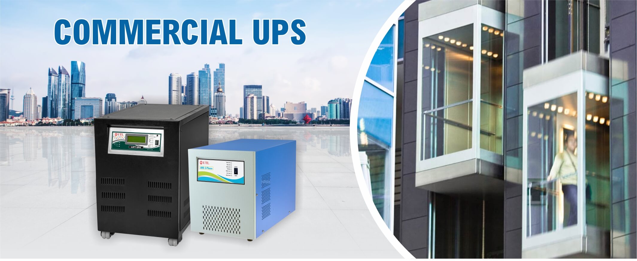 Buy 1 Phase, 2 Phase and 3 Phase Commercial UPS at Cheapest Price