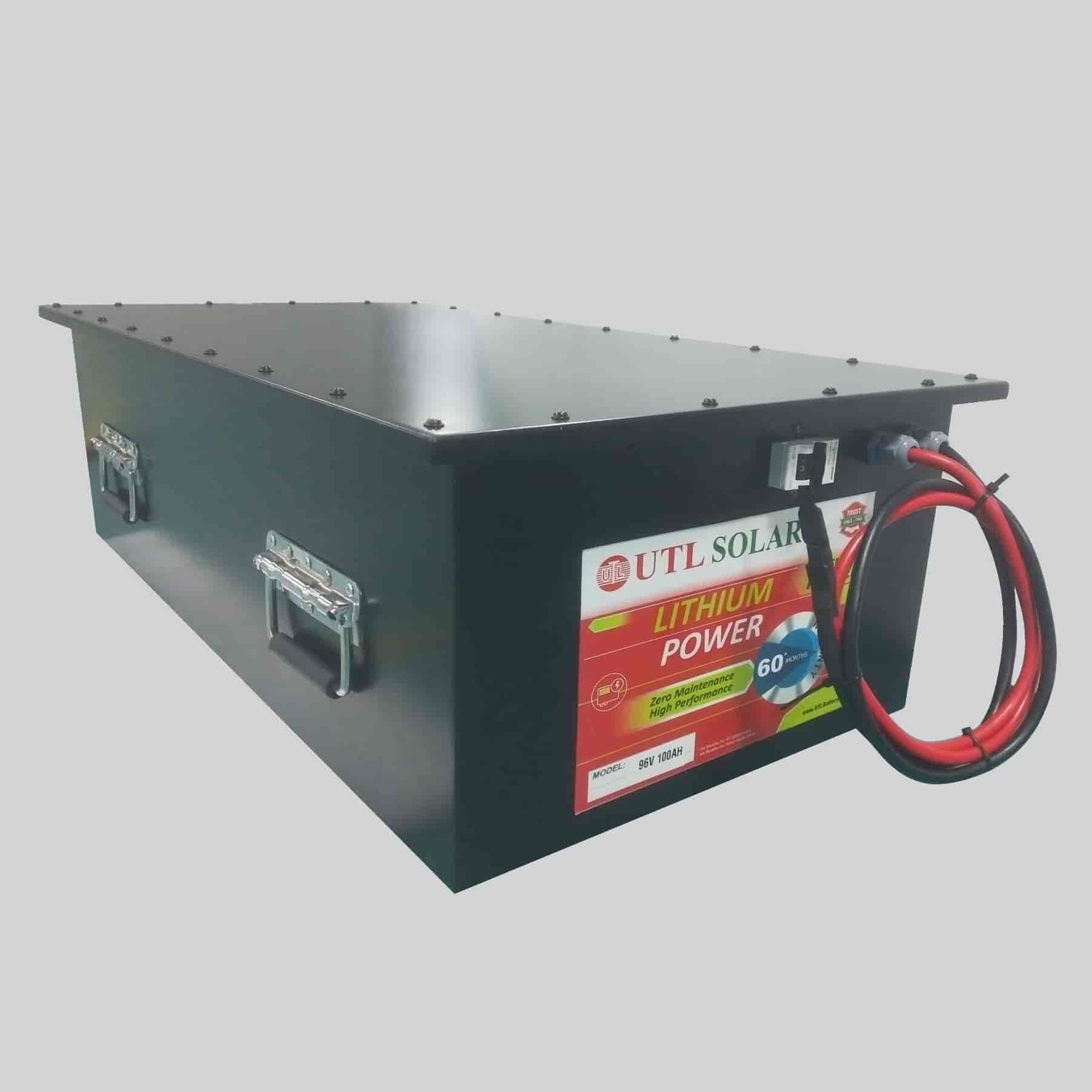 Lithium Ion (LiFePO4/LFP) Battery 96V/100Ah - NM - UTL Solar