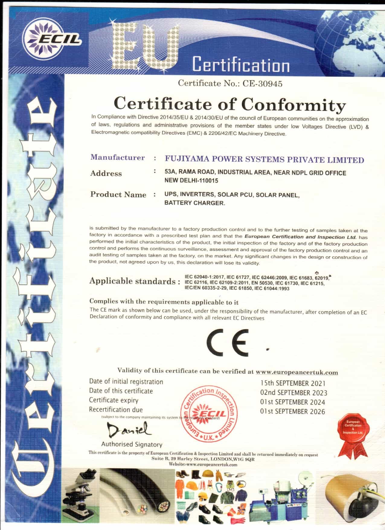 EU Certification