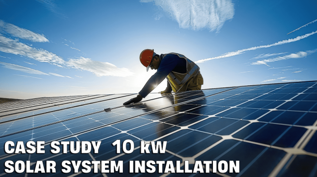 10kW Off-grid Solar System Installation in Gurugram by UTL Solar