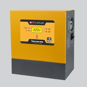 SUN LION 1000 (with in-built Lithium battery) | Wall Mountable Solar Inverter