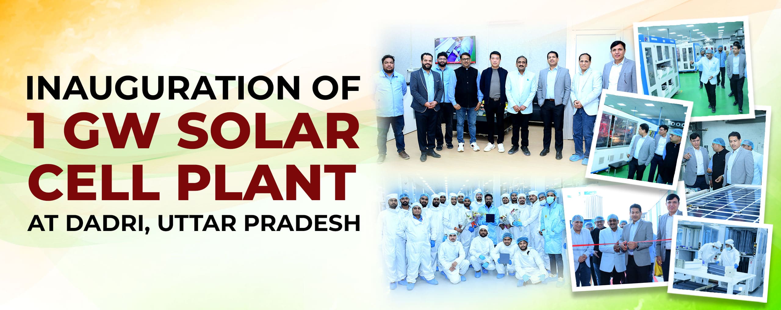 UTL 1gw solar cell plant image